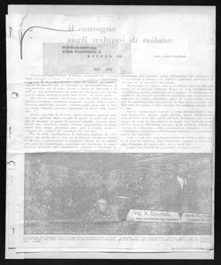 Il convegno sugli sviluppi di Milano, sta in ELETTRODOMESTICA - periodico