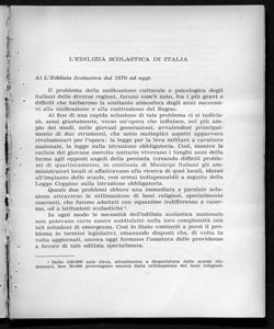 Difficoltà di ordine tecnico - L'edilizia scolastica in Italia, sta in HUMANITAS - periodico