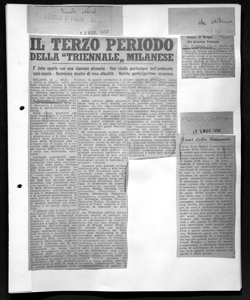 Temi della Triennale, sta in POPOLO - quotidiano
