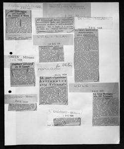 Rassegna Stampa 12 Triennale di Milano 1960  La casa e la scuola