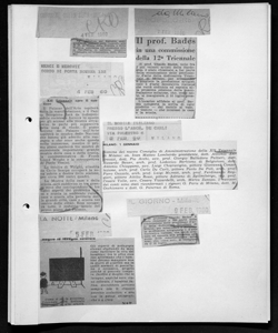XII Triennale - Ubaldo Badas, sta in IL GIORNO - quotidiano