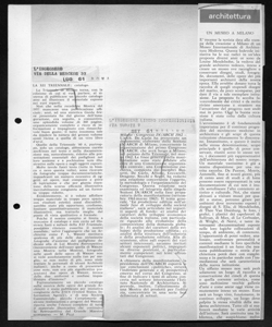 Milano - Congresso IN/ARCH 1962, sta in L'INGEGNERE LIBERO PROFESSIONISTA - periodico