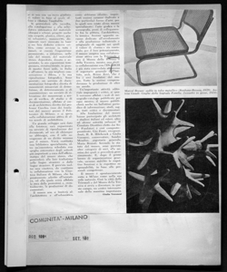 Museo di Architettura Moderna, sta in COMUNITÀ - periodico