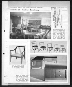 Portfolio 21: Contract Furnishing, sta in THE CABINET MAKER - periodico