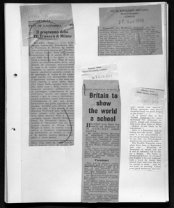 Britain to show the world a school, sta in NEWS CHRONICLE - Quotidiano