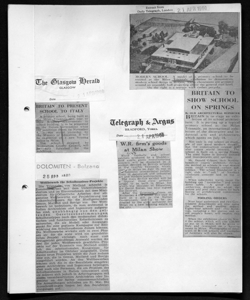 BRITAIN TO SHOW SCHOOL ON SPRINGS, sta in DAILY TELEGRAPH - Quotidiano