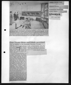 Im Mailänder Palazzo dell'Arte wurde die 12. Triennale eröffnet, sta in FULDAER ZEITUNG / SIEGENER ZEITUNG / NORDDEUTSCHE RUNDSCHAU / FULDAER ZEITUNG - Quotidiano