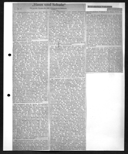 Haus und Schule - Das große Thema der XII. Triennale in Mailand, sta in HEIDENHEIMER VOLKSBLATT - Quotidiano