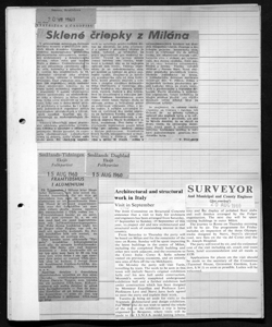 Sklené criepky z Milána, sta in SMENA - Quotidiano