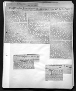 Mailänder Triennale beendet, sta in NORDWEST-ZEITUNG - Quotidiano