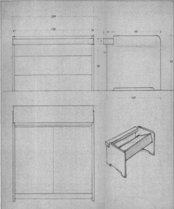 TRN_12_PA_037 bis_c - Palazzo dell'Arte. Dettaglio vetrinette per esposizione