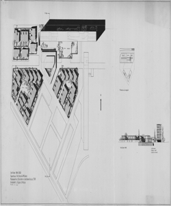 TRN_12_PA_087 a - Mostre personali di architettura. Figini Luigi, Pollini Gino. Quartiere di via Harrar/Dessiè