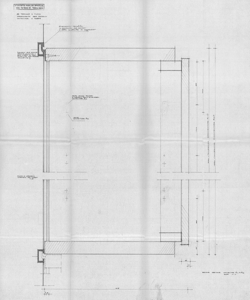 TRN_12_PA_103 bis_l - La casa e la scuola. Settore periferico. Primo alloggio periferico. Dettaglio contenitore a parete