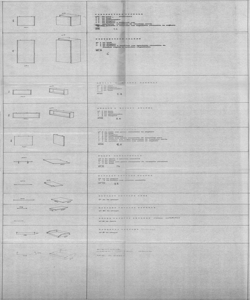 TRN_12_PA_103 bis_p - La casa e la scuola. Settore periferico. Primo alloggio periferico. Dettaglio contenitori e ripiani a parete.