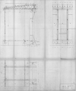 TRN_12_PA_168 c - Concorsi. Concorso nazionale per lo studio di elementi industrializzati per l'edilizia scolastica. Disegni d'insieme del campione al vero