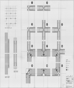 TRN_12_PA_169 b - Concorsi. Concorso nazionale per lo studio di elementi industrializzati per l'edilizia scolastica. Scuola monoaula pluriclasse. Soluzione A. Giunti