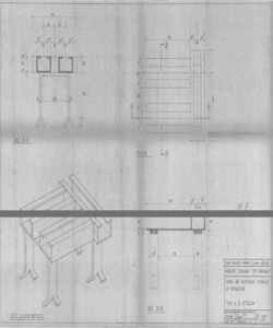 TRN_12_PA_171 c - Concorsi. Concorso nazionale per lo studio di elementi industrializzati per l'edilizia scolastica. II Tempo. Soluzione B. Pannelli esterni