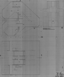 TRN_13_PA_020 - Sezione introduttiva a carattere internazionale (n. 1). Dettaglio scala. Piano terreno. Soluzione definitiva