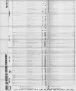 TRN_16_PA_14 - Conoscenza della città. Concorso di idee per un Museo metropolitano. Rilievo delle sedi per un museo metropolitano. Allegato al bando n. 1a
