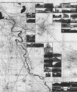 TRN_16_PA_15 - Conoscenza della città. Concorso di idee per un Museo metropolitano. Distribuzione delle sedi museali nell'area centrale di Milano. Allegato al bando n. 2