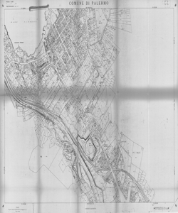 TRN_17CI9P_PA_025 - 9 progetti per 9 città. Palermo: città, regione, circonvallazione. Foglio catastale n. 8