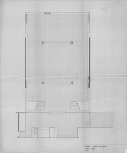 TRN_EXT_PA_006 - Mostra del disegno industriale italiano in Austria. Sede espositiva di Vienna. Museo del XX secolo. Piano terra