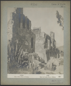 Atene - Odeon di Erode Attico e Partenone