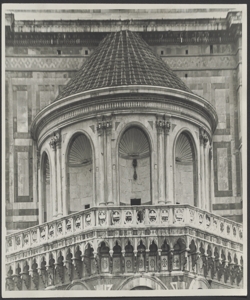 Firenze - S. Maria del Fiore - particolare della tribuna morta centrale