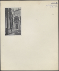 Bergamo - Chiesa di S. Benedetto - chiostro