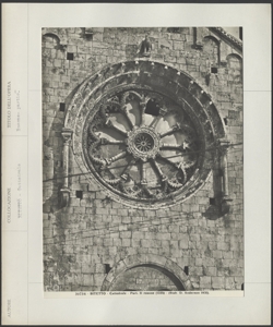 Bitetto - cattedrale - esterno - facciata - rosone