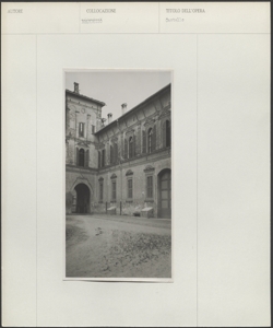 Branduzzo - Castello - cortile interno