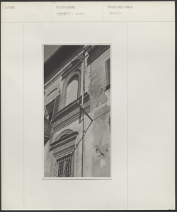 Branduzzo - Castello - esterno - particolare di due finestre