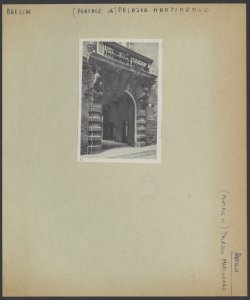 Brescia - Palazzo Martinengo - esterno - portale