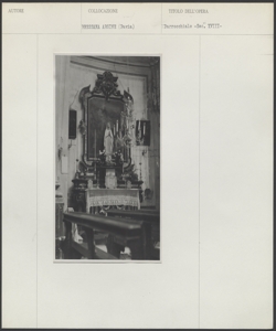 Bressana Argine - Chiesa parrocchiale - interno - particolare di una cappella laterale