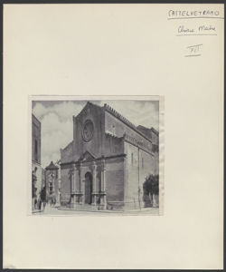 Castelvetrano - Chiesa Madre - Facciata e parte laterale destra