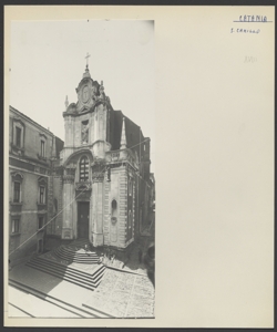Catania - Chiesa di S. Camillo - Facciata e parte laterale destra