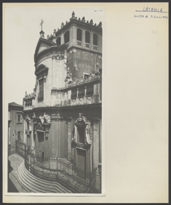 Catania - Chiesa di S. Giuliano - Veduta laterale della facciata