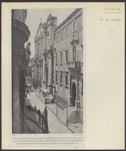 Catania - Via dei Crociferi - Veduta d'insieme