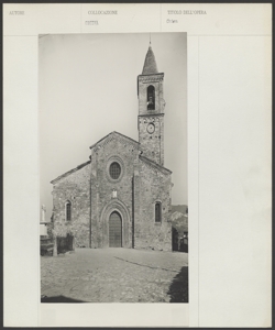 Cecima - Chiesa parrocchiale dei SS. Martino e Lazzaro - Facciata
