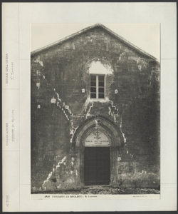 Cerreto di Spoleto - Chiesa di San Lorenzo - Facciata