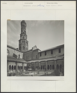 Chiaravalle della Colomba - Abbazia - Chiostro e tiburio