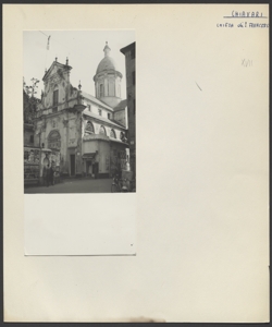 Chiavari - Chiesa di San Francesco - Facciata e parte laterale destra