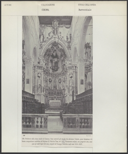Ciminna - Chiesa Parrocchiale di Santa Maria Maddalena - Abside e coro