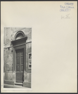 Conegliano - Chiesa di Santa Caterina - Porta