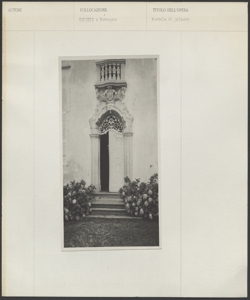 Delebio o Morbegno [sic] - Palazzo - Portale