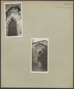 Erba - Villa ex De Carli - Portale e pozzo