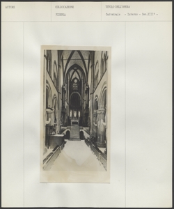Fidenza - Cattedrale - Navata centrale