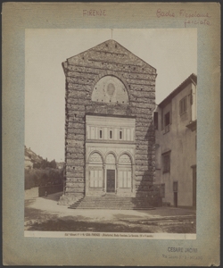Firenze - Badia Fiesolana -Facciata