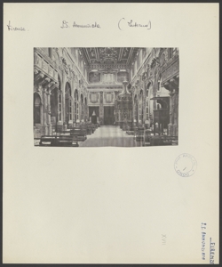 Firenze - Chiesa di Santa Annunziata - Navata centrale