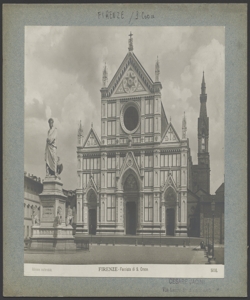 Firenze - Chiesa di Santa Croce - Facciata